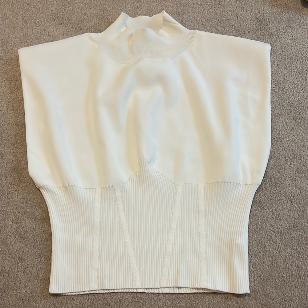 Elegant White Sleeveless Top
